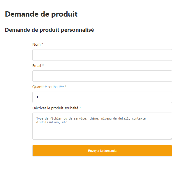 Boutique en ligne avec paiement PayPal